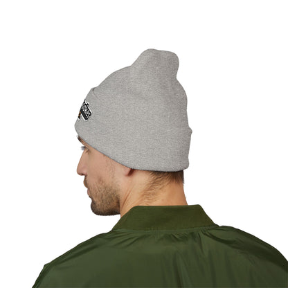 Hometown Hooker Embroidered Cuffed Beanie - Funny Fishing Beanie Hat, Adult Humor Fisherman Gift, Lake Life Winter Hat, Bass Fishing Accessory