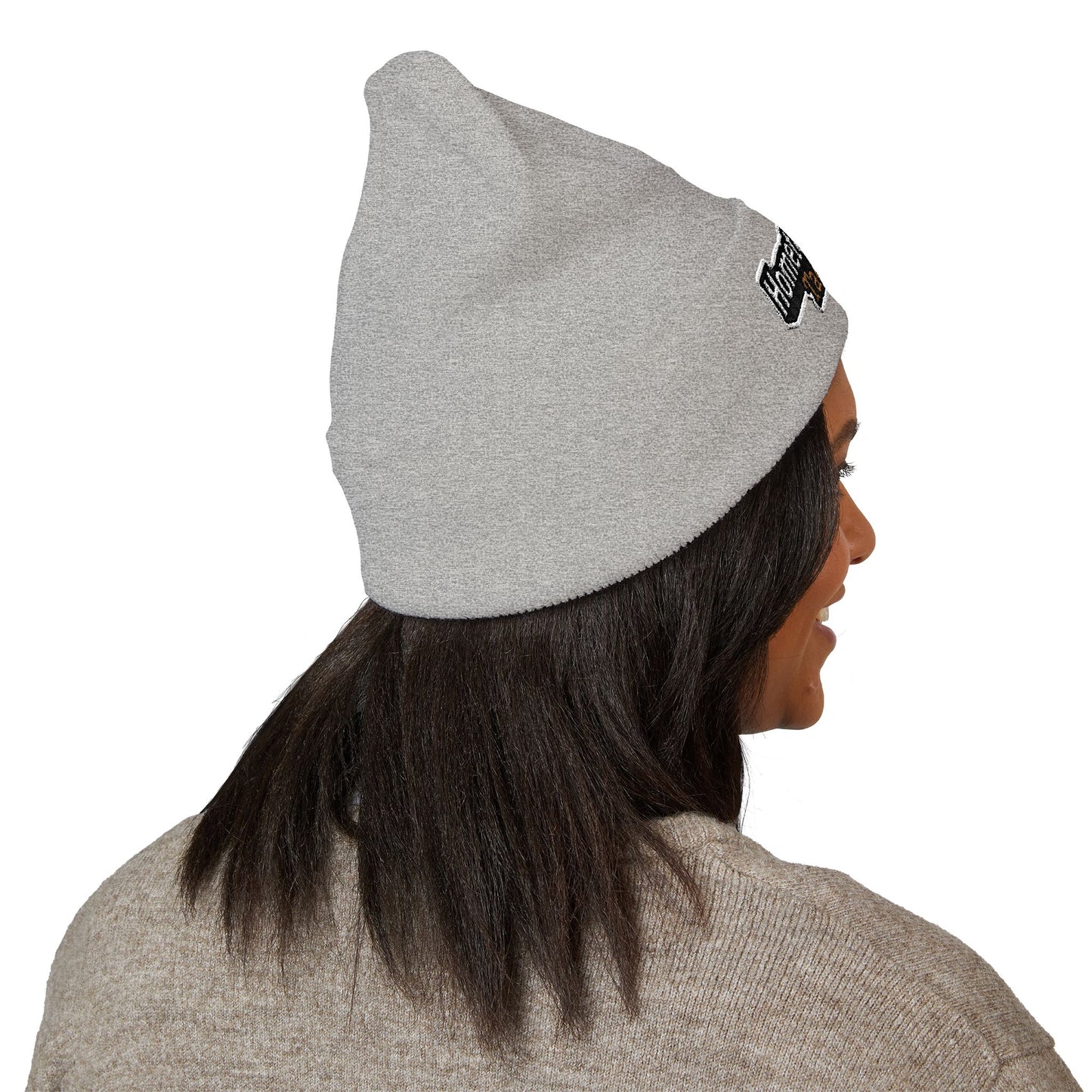 Hometown Hooker Embroidered Cuffed Beanie - Funny Fishing Beanie Hat, Adult Humor Fisherman Gift, Lake Life Winter Hat, Bass Fishing Accessory
