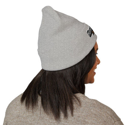 Hometown Hooker Embroidered Cuffed Beanie - Funny Fishing Beanie Hat, Adult Humor Fisherman Gift, Lake Life Winter Hat, Bass Fishing Accessory