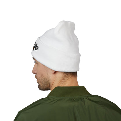 Hometown Hooker Embroidered Cuffed Beanie - Funny Fishing Beanie Hat, Adult Humor Fisherman Gift, Lake Life Winter Hat, Bass Fishing Accessory