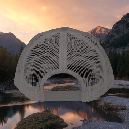 Hometown Hooker Tackle Co. Trucker Hat – Retro Fishing Mesh Cap.