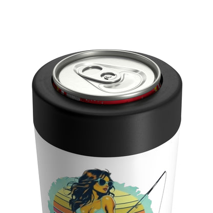 Hometown Hooker Tackle Co – Tight Lines, Dirty Minds Insulated Can Cooler-Cooler Sleeve