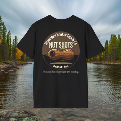 Hometown Hooker Tackle Co. Nut Shots T-Shirt – The Sneaky One-Shot Legend