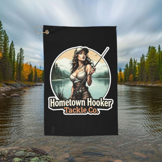 Hometown Hooker Tackle Co. Tackle Box Towel – Wipe the Slime, Keep the Swagger