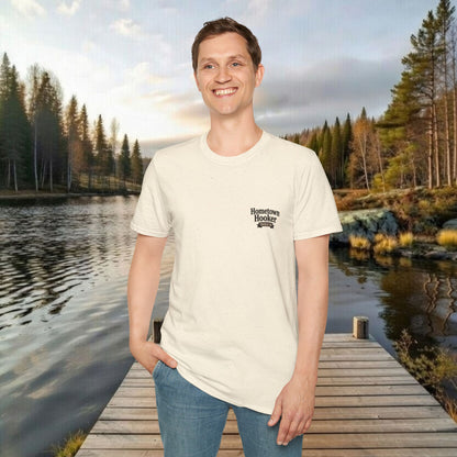 Hometown Hooker Tackle Co. Nut Shots T-Shirt – The Sneaky One-Shot Legend