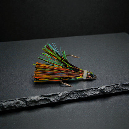 Hometown Hooker Tackle Co. Nut Shots – Peanut Flies, Mylar Trolling Flies, Treble Hook Teasers, Walleye Muskie Pike Salmon Lures