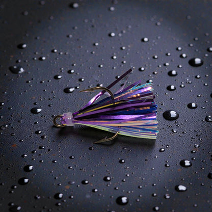 Hometown Hooker Tackle Co. Nut Shots – Peanut Flies, Mylar Trolling Flies, Treble Hook Teasers, Walleye Muskie Pike Salmon Lures