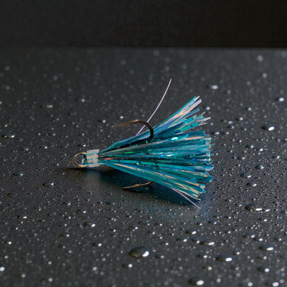 Hometown Hooker Tackle Co. Nut Shots – Peanut Flies, Mylar Trolling Flies, Treble Hook Teasers, Walleye Muskie Pike Salmon Lures