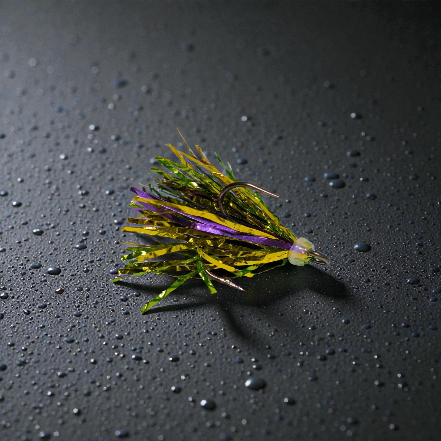 Hometown Hooker Tackle Co. Nut Shots – Peanut Flies, Mylar Trolling Flies, Treble Hook Teasers, Walleye Muskie Pike Salmon Lures