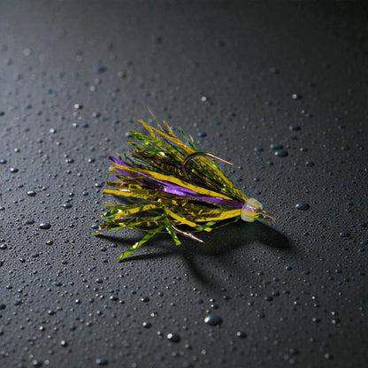 Hometown Hooker Tackle Co. Nut Shots – Peanut Flies, Mylar Trolling Flies, Treble Hook Teasers, Walleye Muskie Pike Salmon Lures