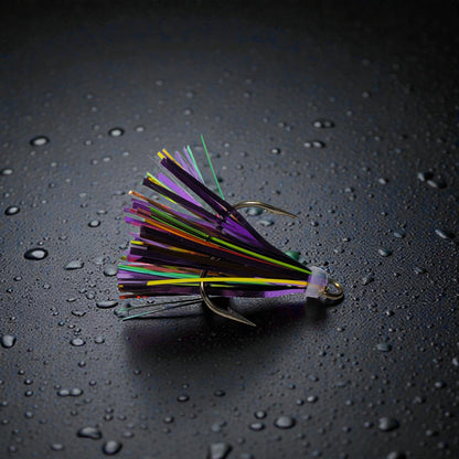 Hometown Hooker Tackle Co. Nut Shots – Peanut Flies, Mylar Trolling Flies, Treble Hook Teasers, Walleye Muskie Pike Salmon Lures