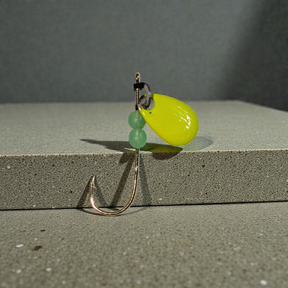 Hometown Hooker Tacke Co. Pole Dancer Spinners – Sexy Spinner Lures, Colorado Blade, Aberdeen Hook, Crappie Walleye Panfish
