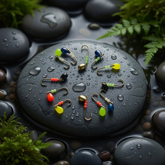 Hometown Hooker Tacke Co. Pole Dancer Spinners – Sexy Spinner Lures, Colorado Blade, Aberdeen Hook, Crappie Walleye Panfish