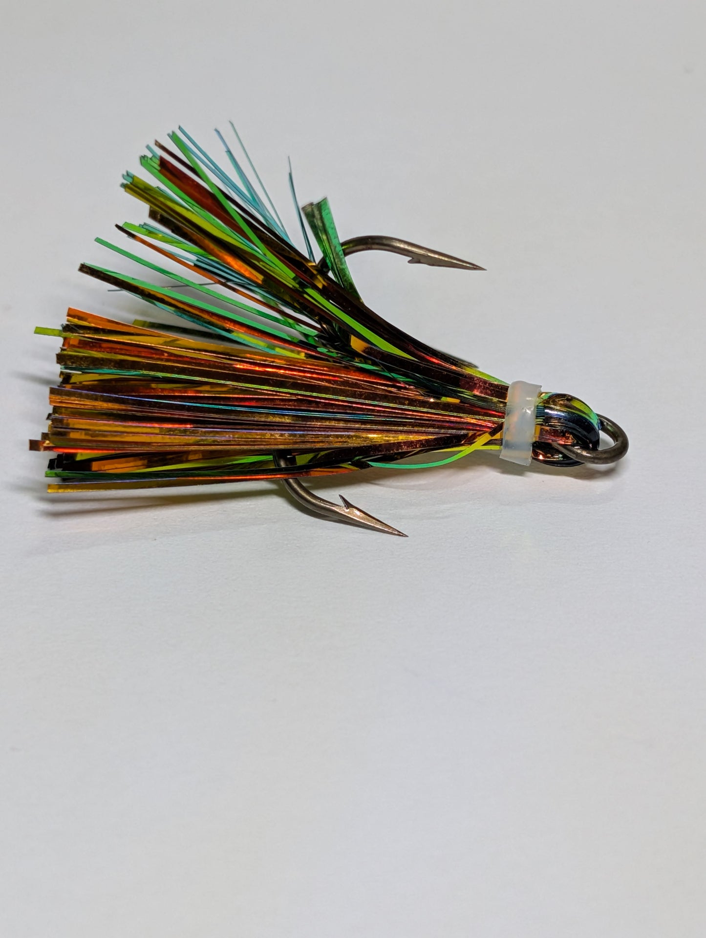 Hometown Hooker Tackle Co. Nut Shots – Peanut Flies, Mylar Trolling Flies, Treble Hook Teasers, Walleye Muskie Pike Salmon Lures